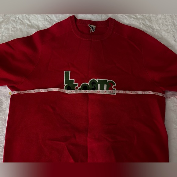 Lacoste x M/M (Paris) Red Wool Sweater - Picture 8 of 10